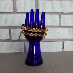 New Directions Beaded stacked bracelet